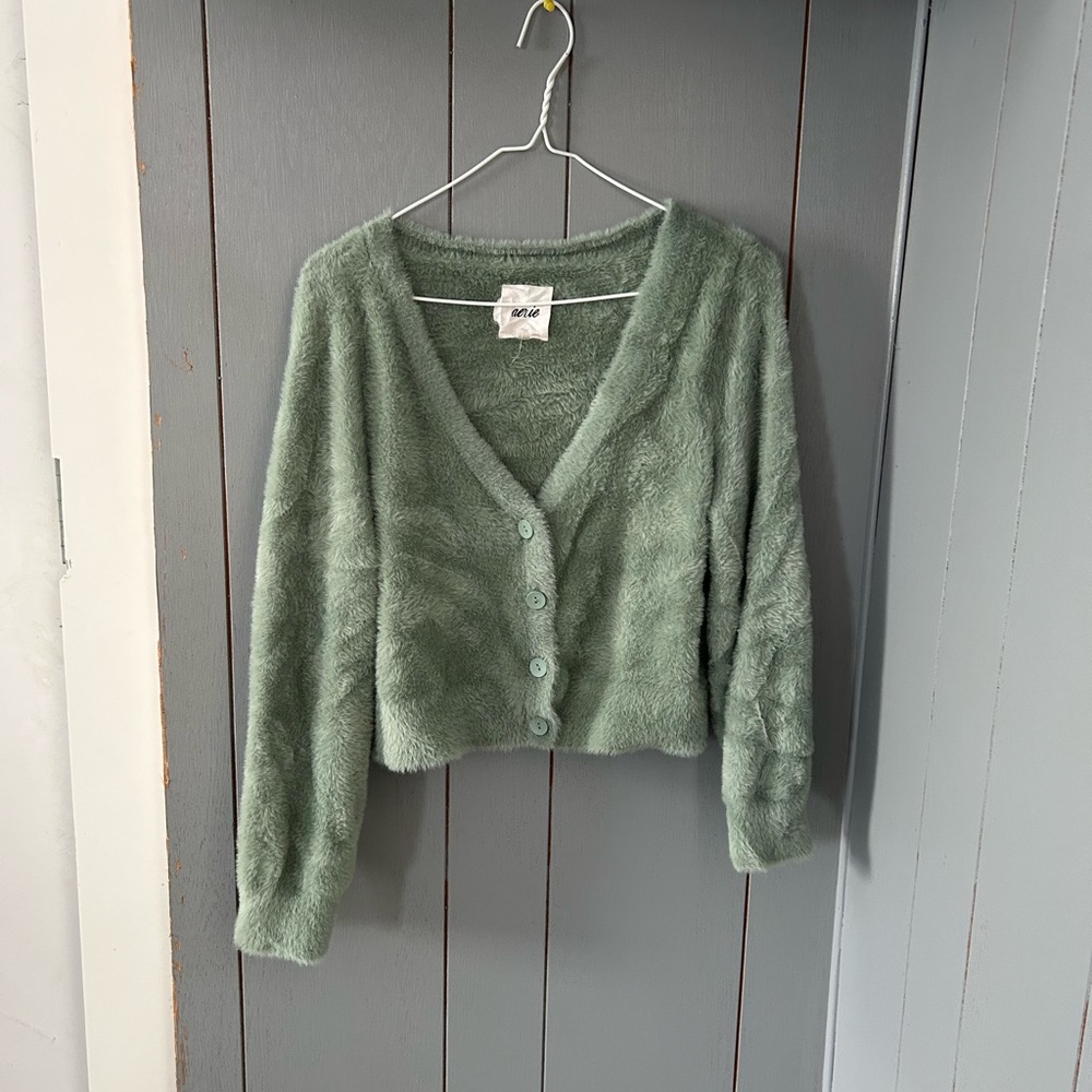Aerie Fleece Sweater Women’s Size L